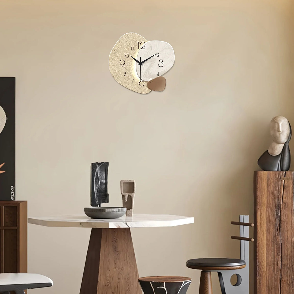 Modern Silent Quartz Wall Clock | 30–41 cm