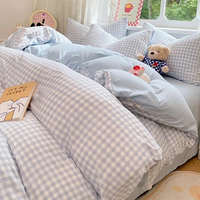 120gsm Microfibre 3-Piece Duvet Cover Set
