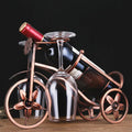 Retro Bicycle Wine Bottle Holder | Decorative Tabletop Rack