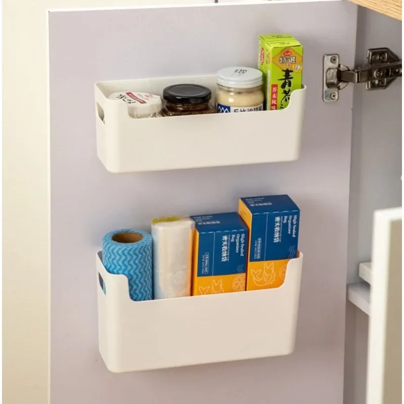 Cabinet Door Storage Rack for Wrap, Foil & Kitchen Supplies