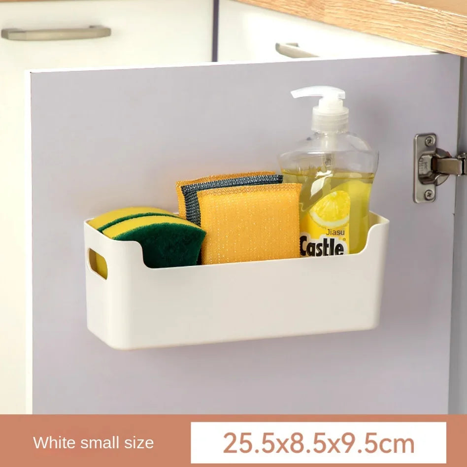 Cabinet Door Storage Rack for Wrap, Foil & Kitchen Supplies