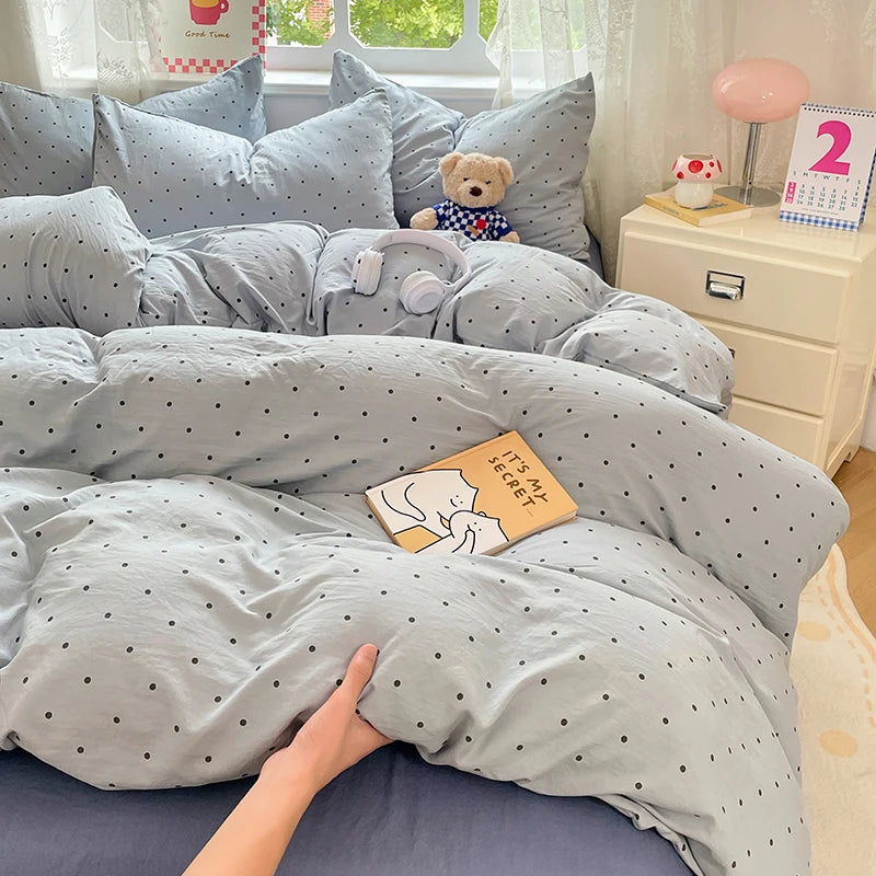 120gsm Microfibre 3-Piece Duvet Cover Set