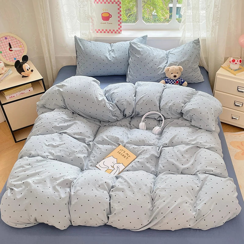 120gsm Microfibre 3-Piece Duvet Cover Set
