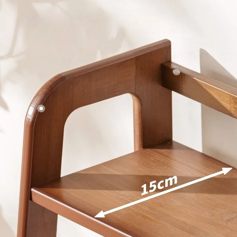 2-Tier Bamboo Kitchen Countertop Organiser | 50–60 cm