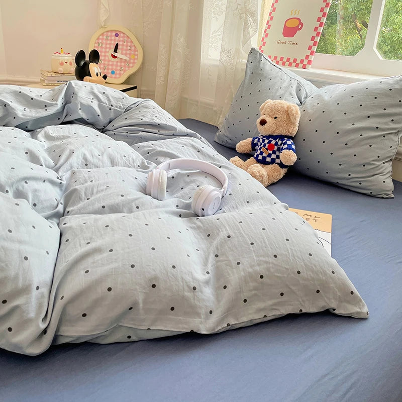 120gsm Microfibre 3-Piece Duvet Cover Set