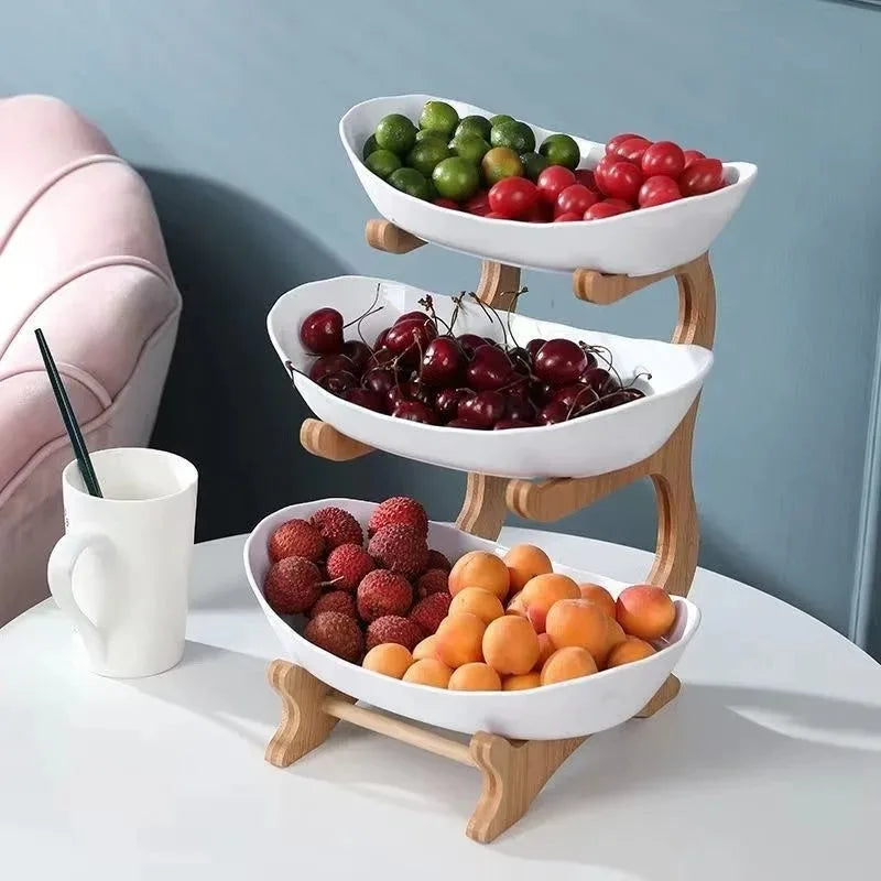 Tiered Fruit and Snack Serving Stand | 2–3 Tier Options