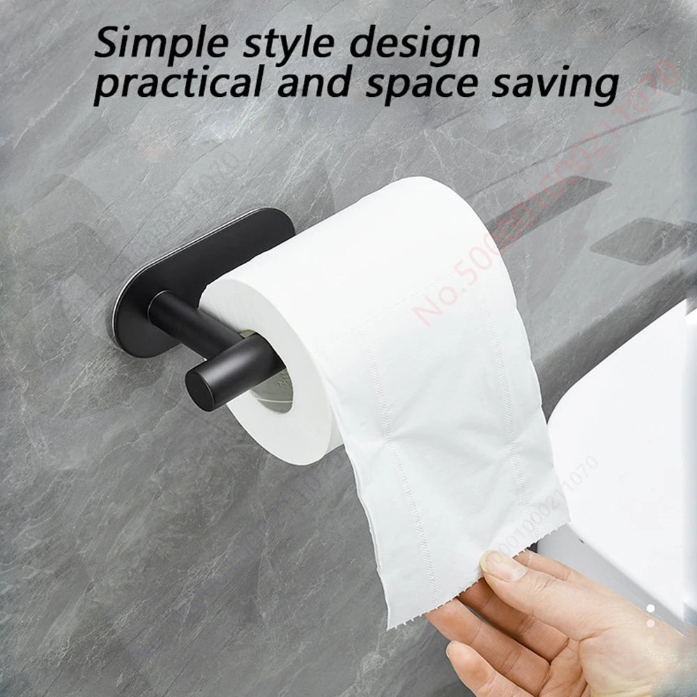 Adhesive Paper Towel & Toilet Roll Holder | 1–2 Pack