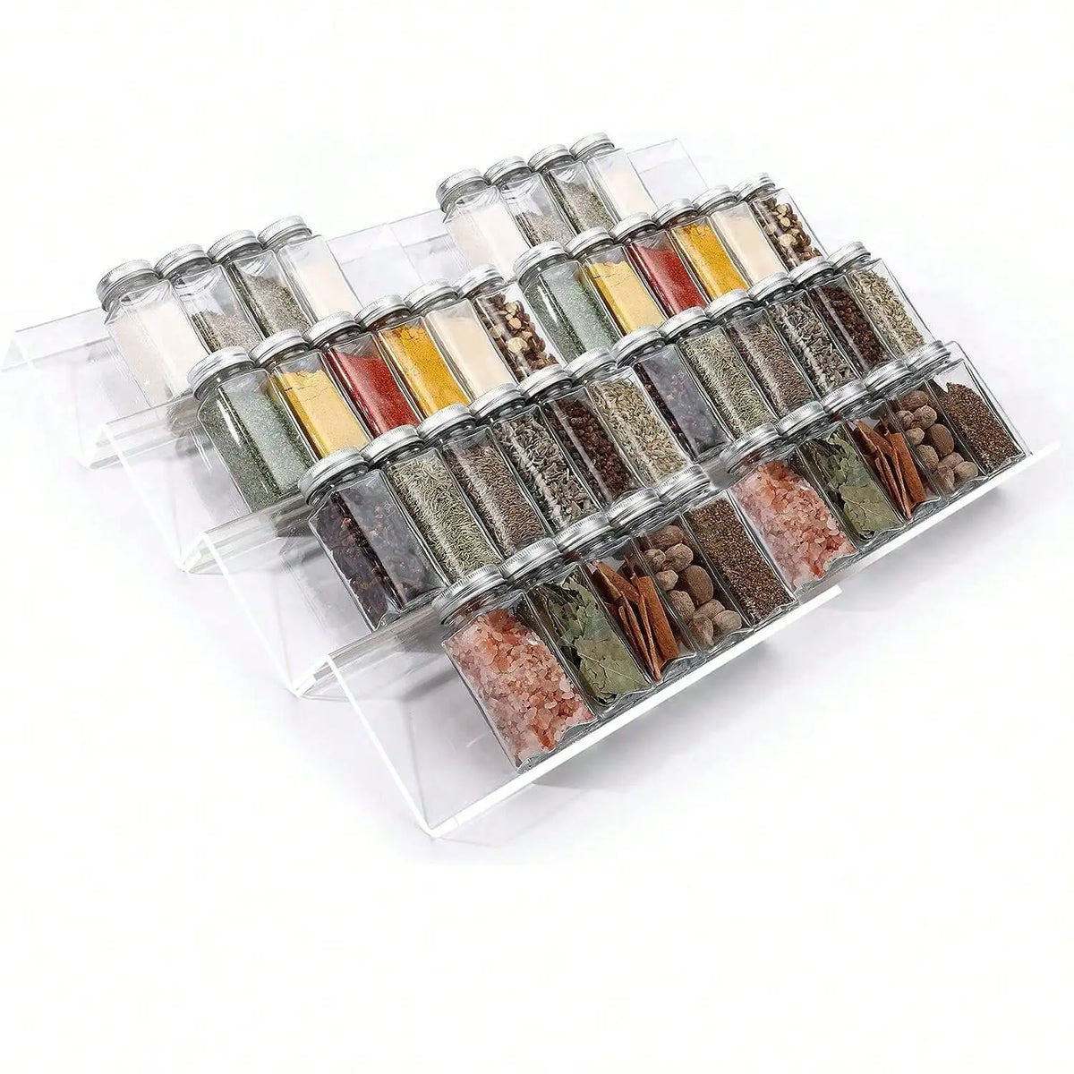 Expandable Acrylic Spice Drawer Organiser | 1–4 Piece Set