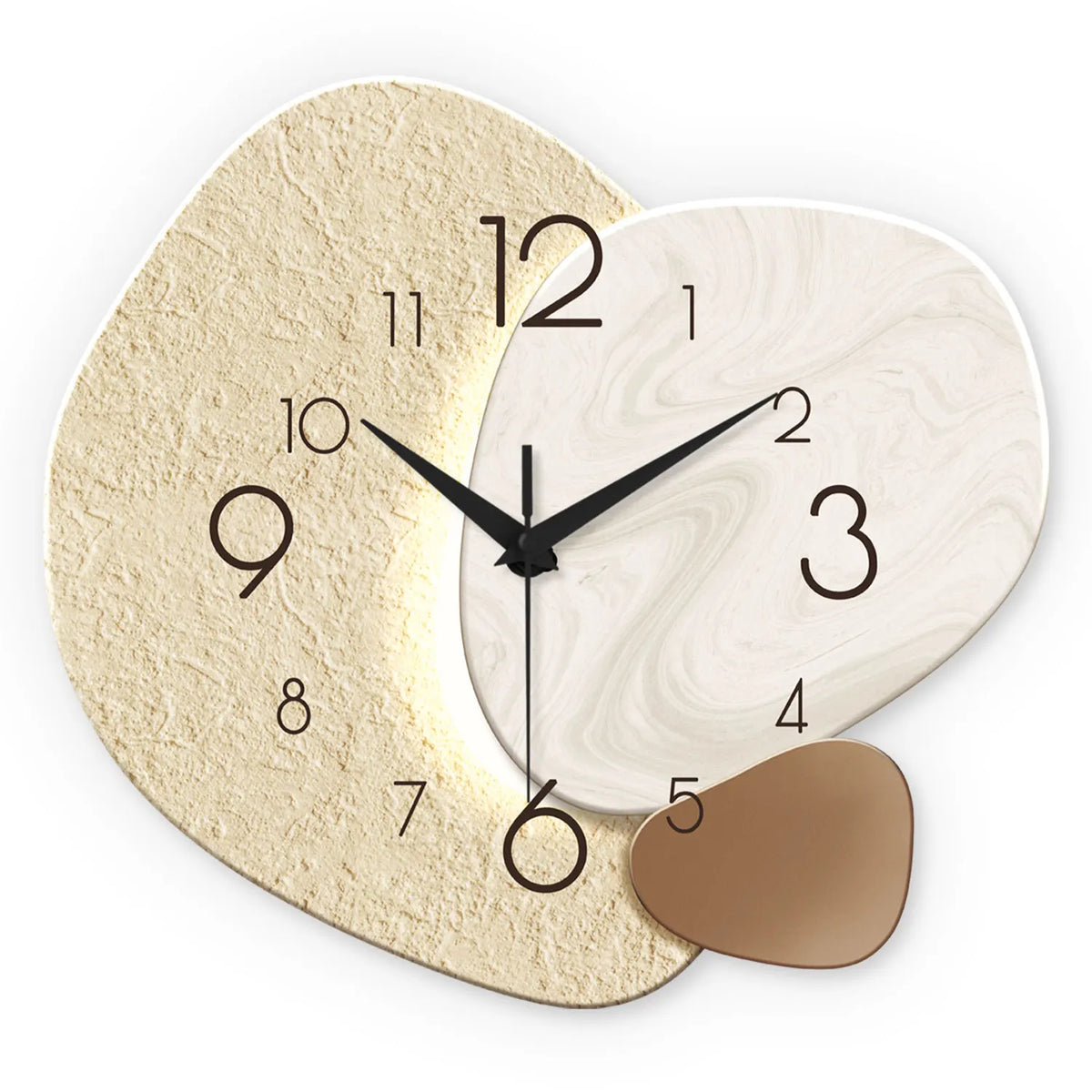 Modern Silent Quartz Wall Clock | 30–41 cm