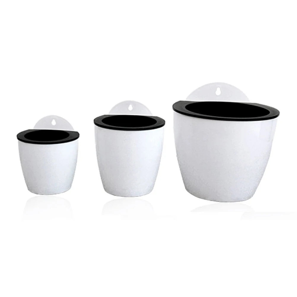 Wall-Mounted Self-Watering Planter | Indoor & Balcony Pot