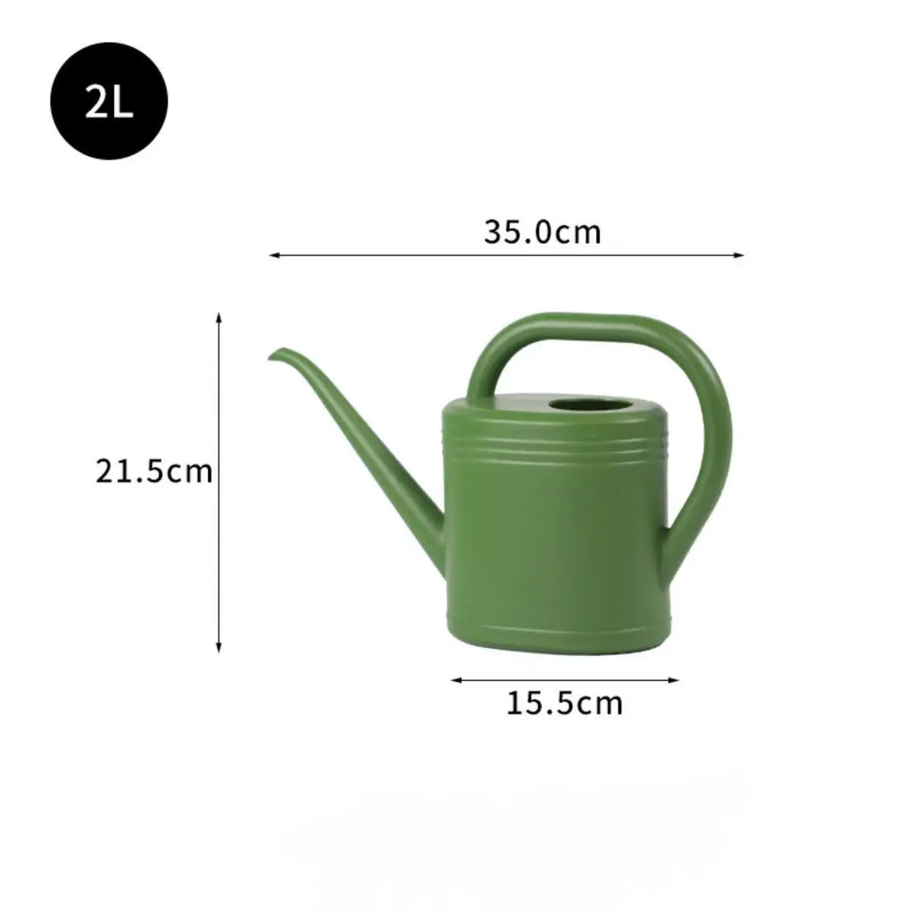 Long-Spout Plant Watering Can with Sprinkler Head