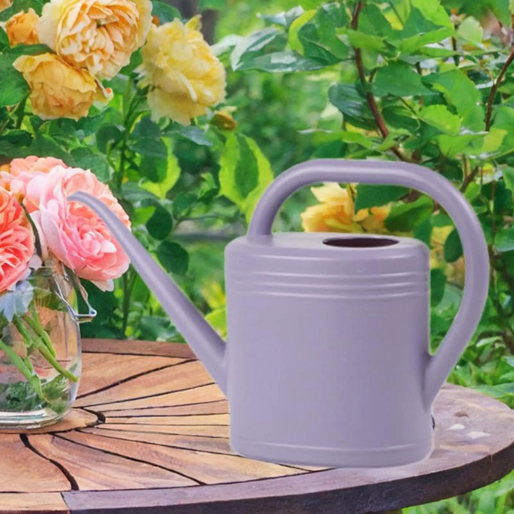 Long-Spout Plant Watering Can with Sprinkler Head