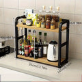 2-Tier Metal Countertop Shelf | Coffee & Kitchen Organiser