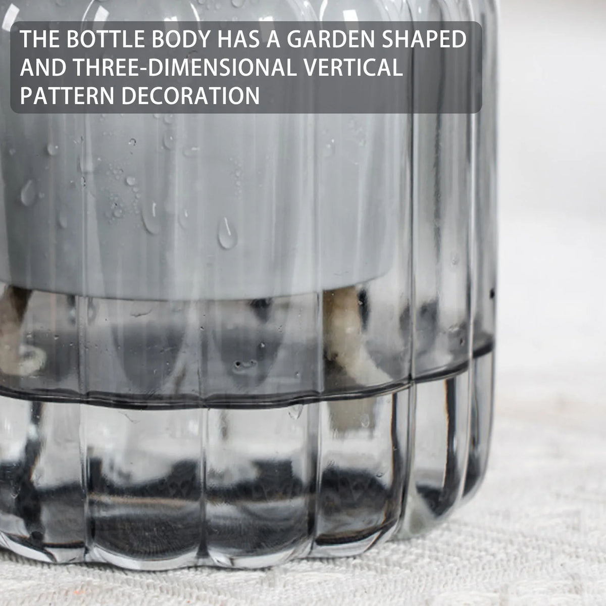 Transparent Self-Watering Planter Pot with Reservoir