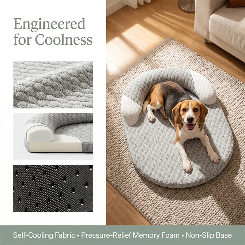 Breathable Dog Bed Mat | Washable Pet Pad