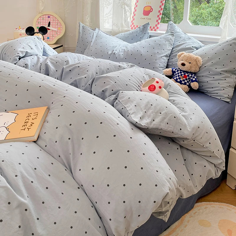 120gsm Microfibre 3-Piece Duvet Cover Set