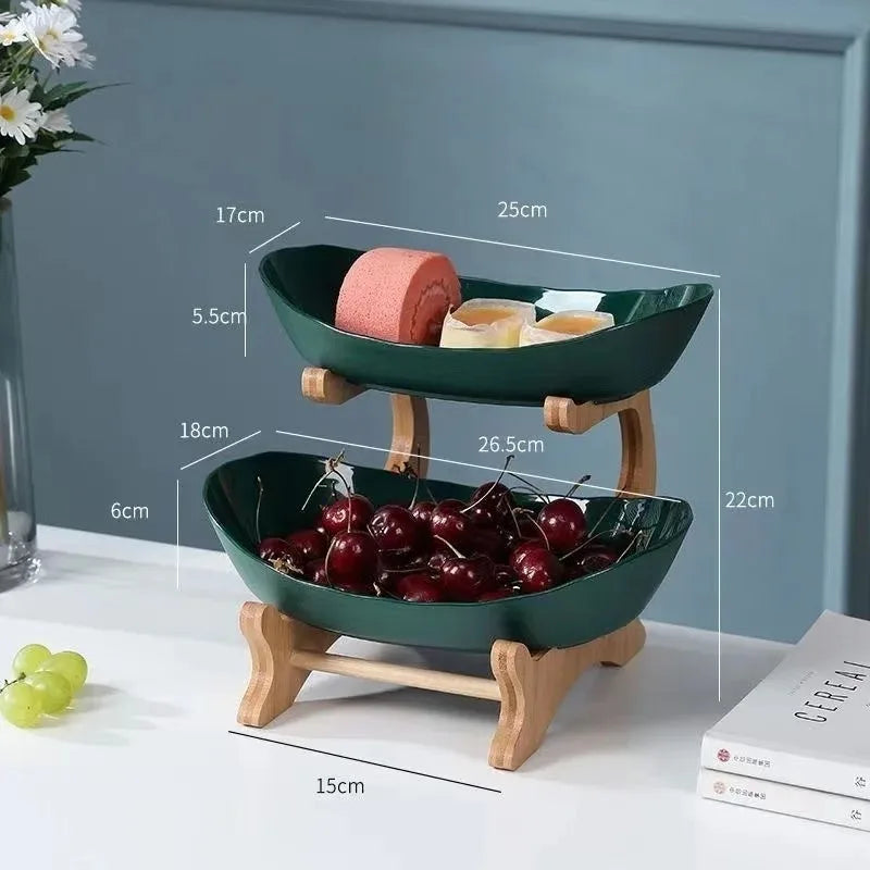 Tiered Fruit and Snack Serving Stand | 2–3 Tier Options