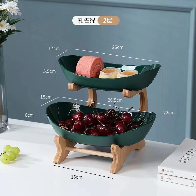 Tiered Fruit and Snack Serving Stand | 2–3 Tier Options