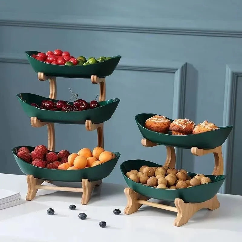 Tiered Fruit and Snack Serving Stand | 2–3 Tier Options