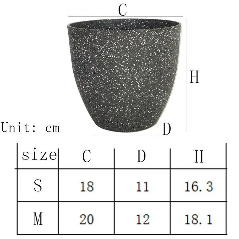 Imitation Stone Bonsai Planter