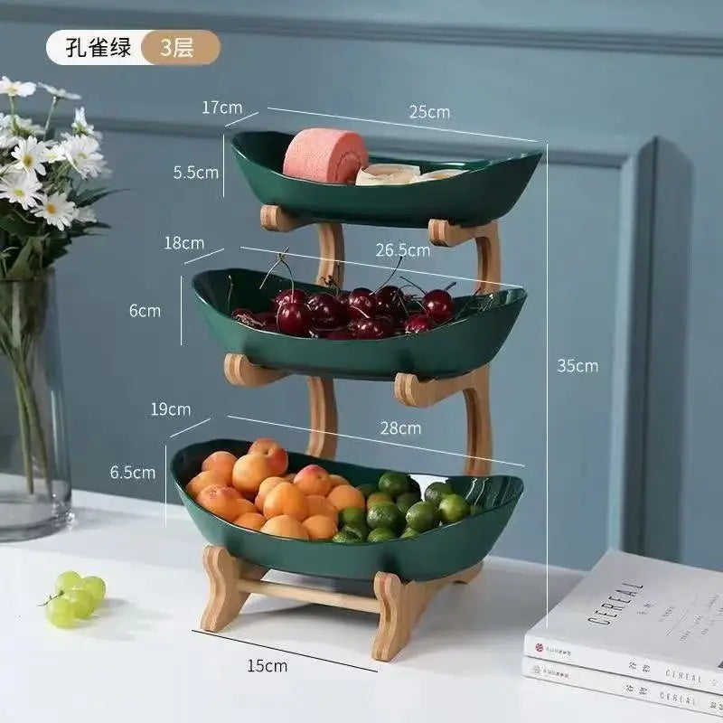 Tiered Fruit and Snack Serving Stand | 2–3 Tier Options