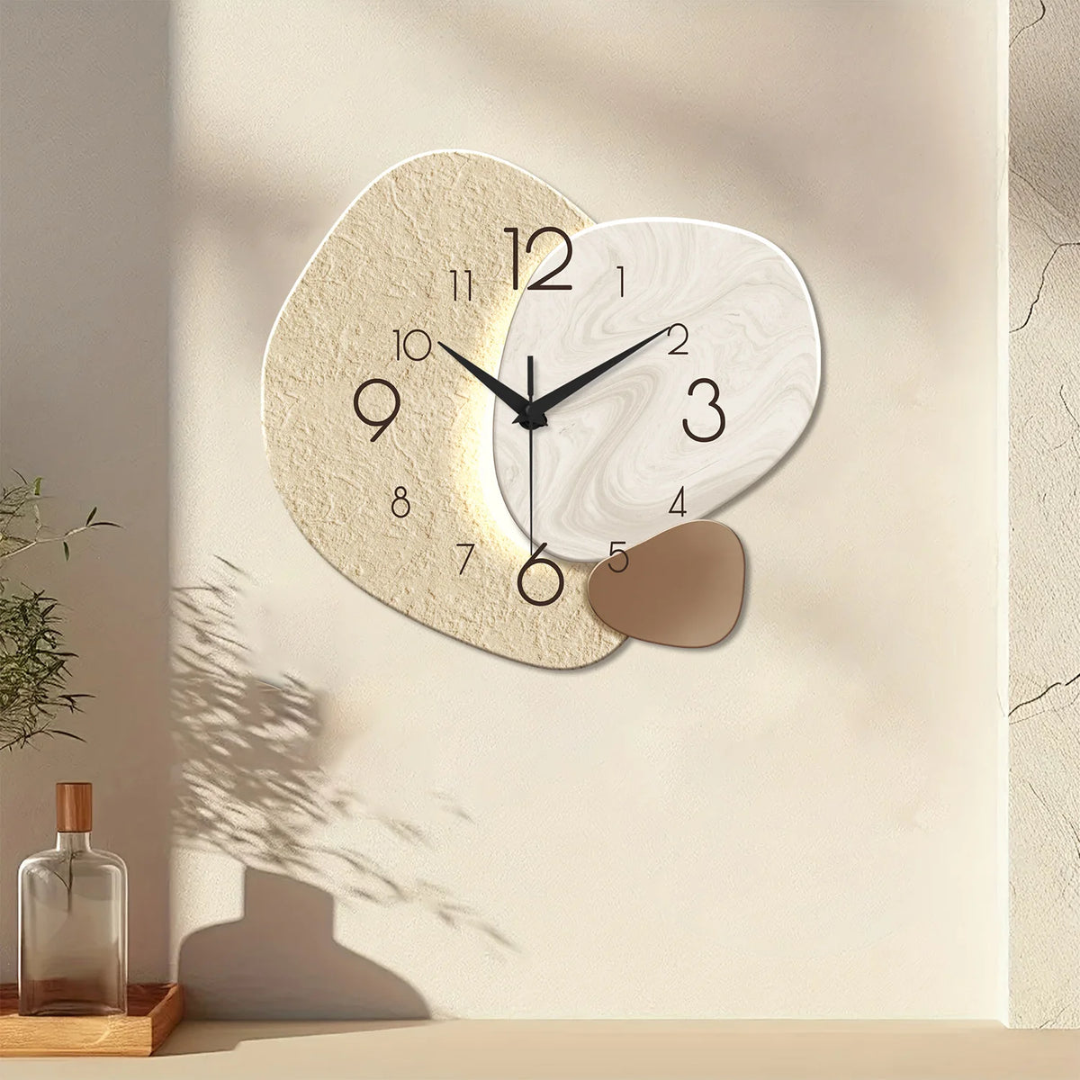 Modern Silent Quartz Wall Clock | 30–41 cm