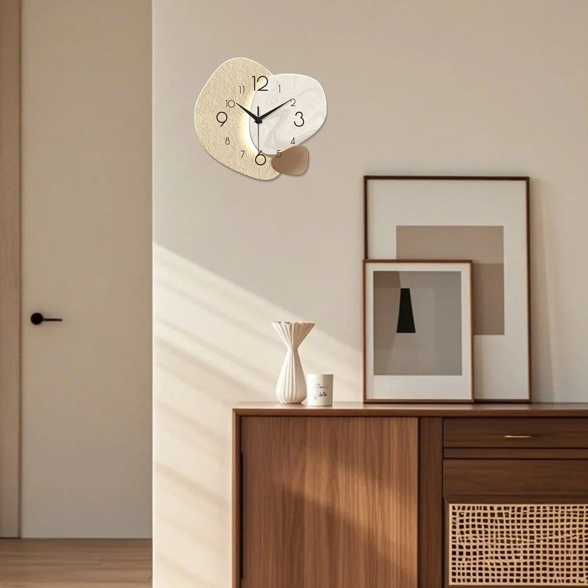 Modern Silent Quartz Wall Clock | 30–41 cm
