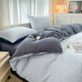 Reversible Brushed Polyester Bedding Set | 3–4 Piece