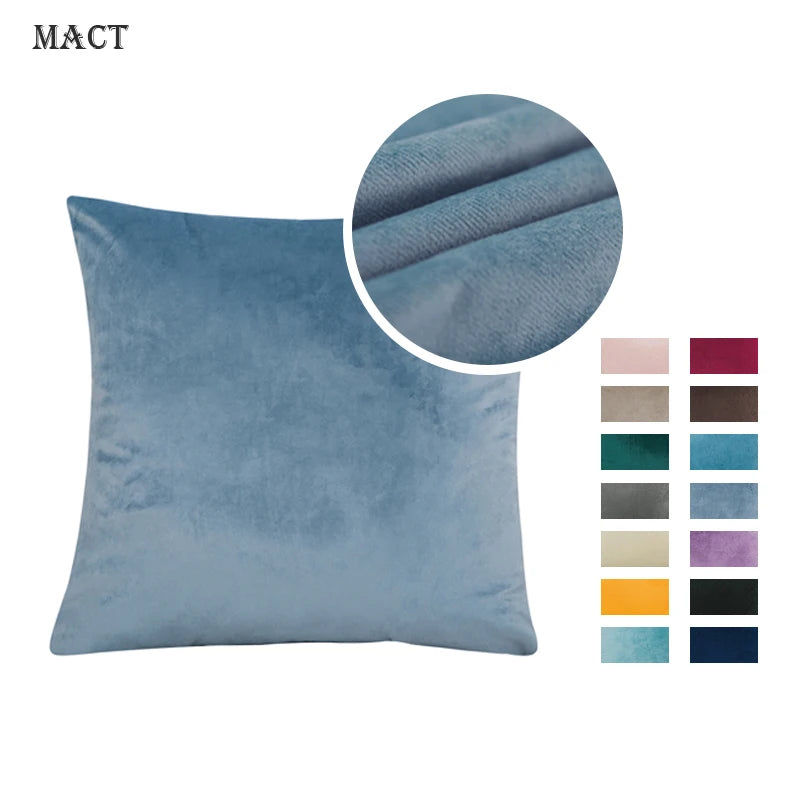 Velvet Cushion Cover Sets | Multiple Sizes & Colours