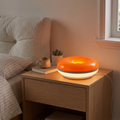 USB Donut Table Lamp | Dimmable RGB Bedside Light styled in a warm home setting